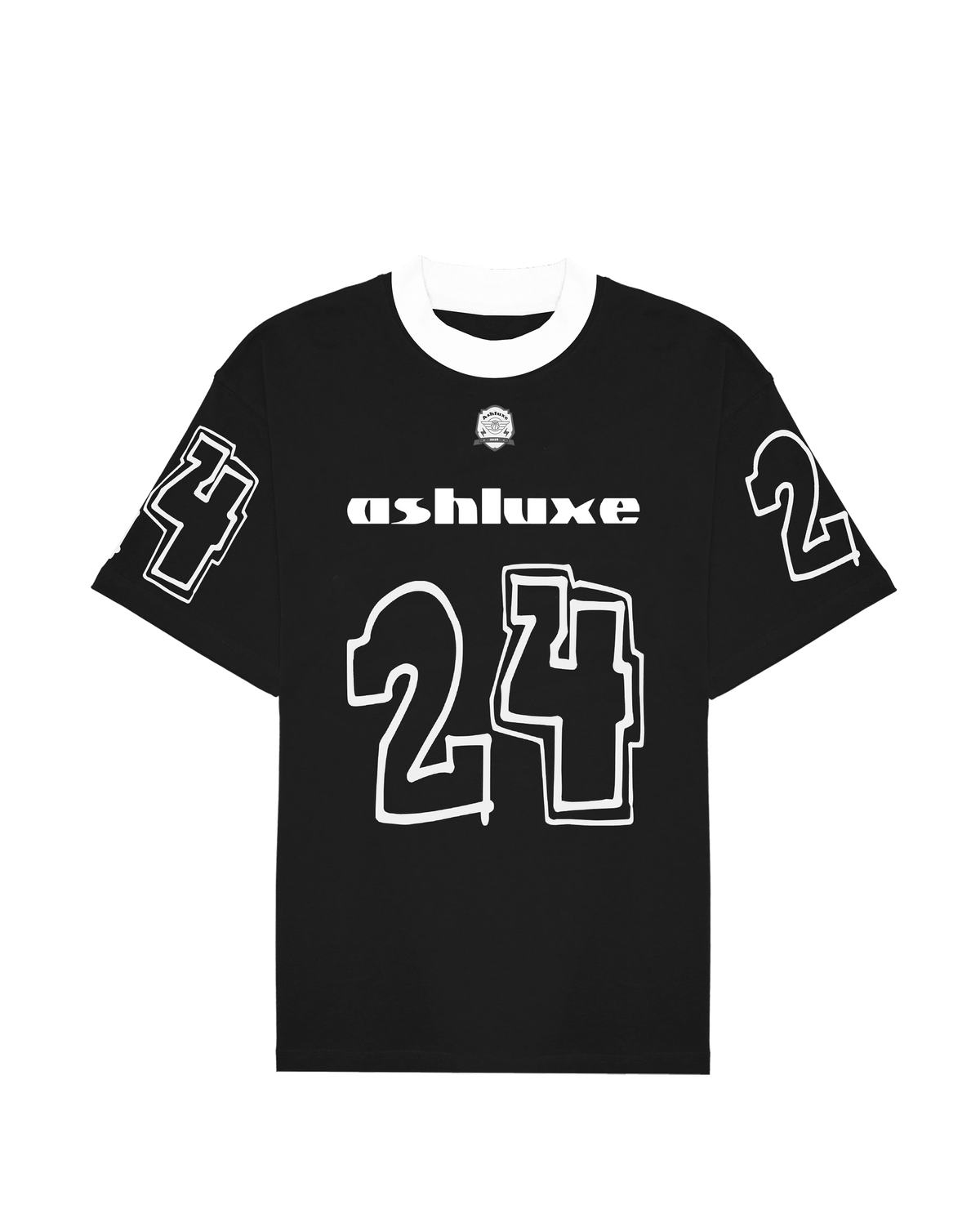 Ashluxe 24 Puff  Tee Black