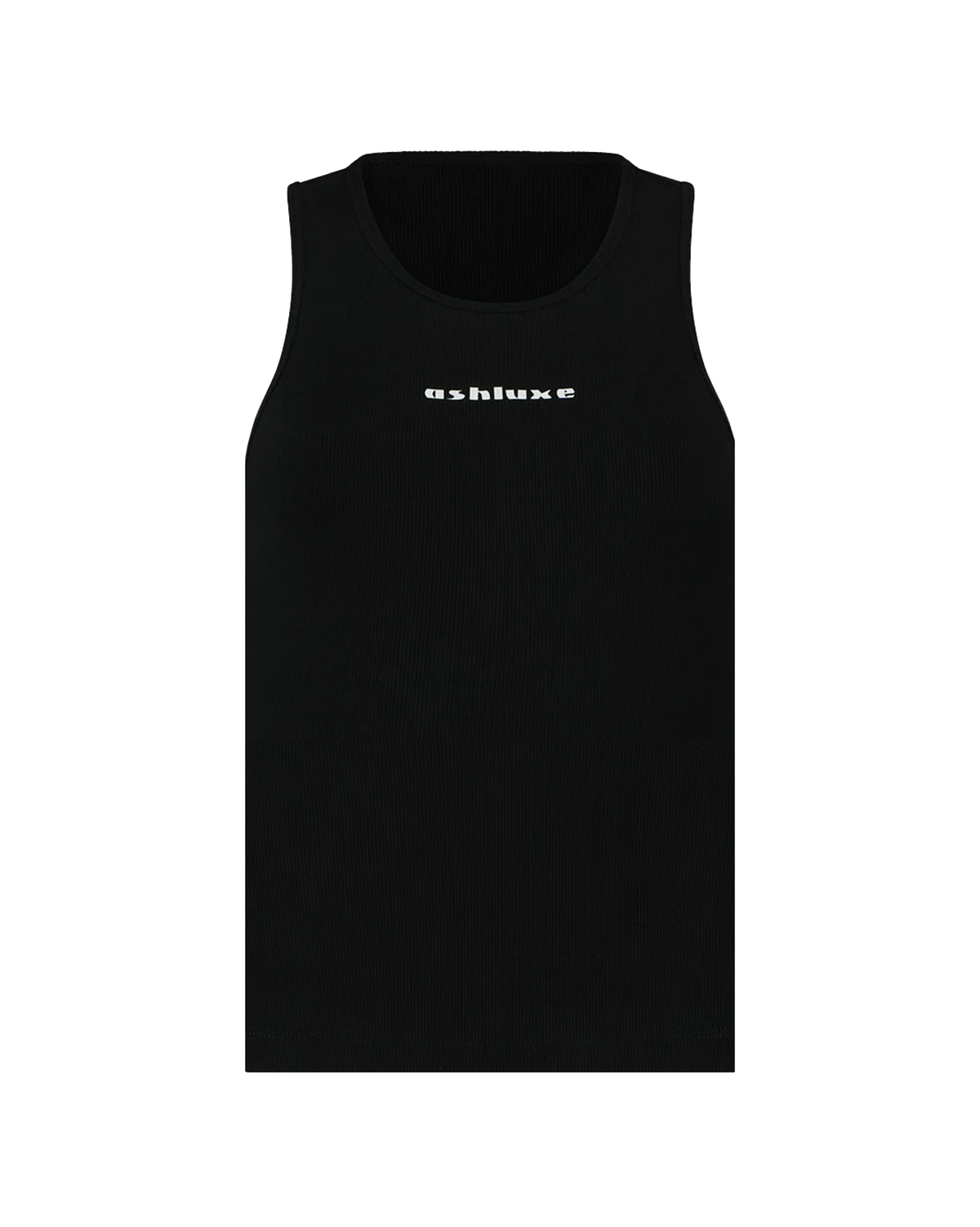 Ash Logo Tank Top - Black