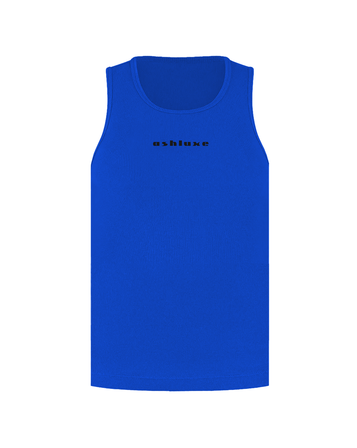 Ashluxe Logo Tank Top Blue