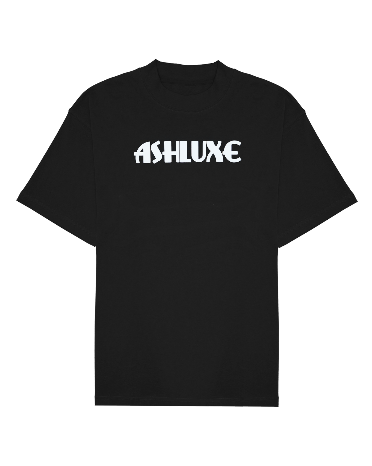 Ashluxe Neo Logo T-shirt Black White