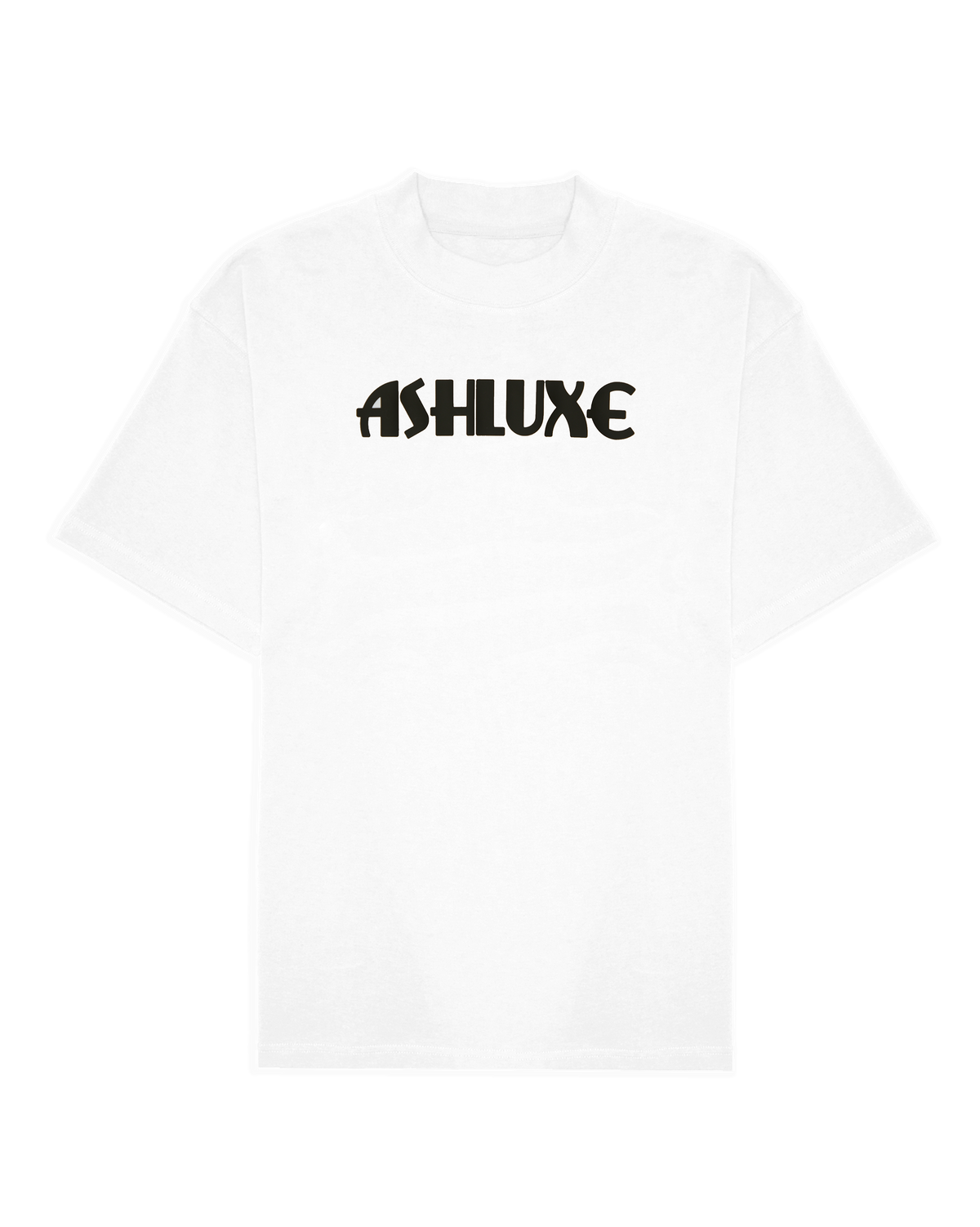 Ashluxe Neo Logo T-shirt White Black